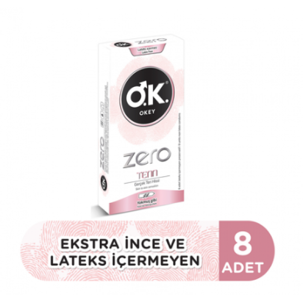 OKEY Zero Tenn 8’li Prezervatif 