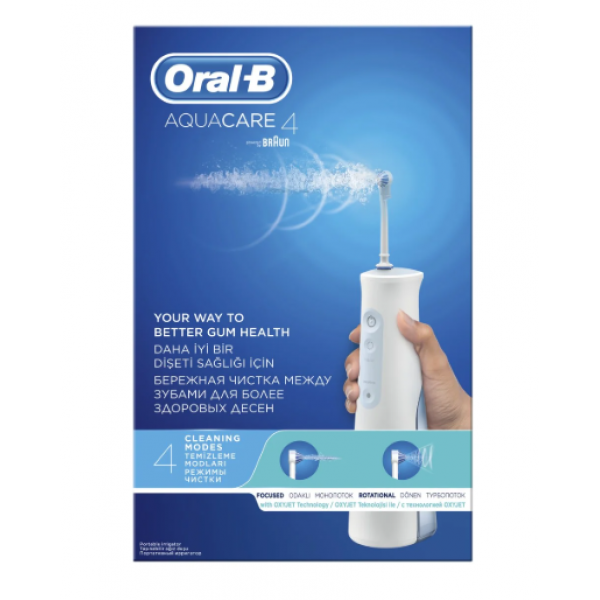 Oral­B Oxyjet Teknolojisine Sahip Aquacare Series 4 Ağız Duşu 