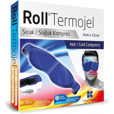 Roll Termojel Sıcak Soğuk Kompres Göz – Alın (8x21cm)