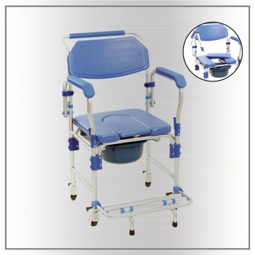 Alumİnyum Klozetlİ Banyo Sandalyesİ