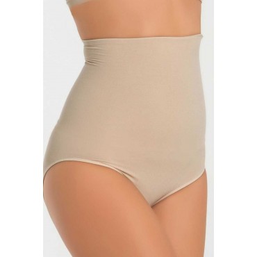 Kadın Külot Korse Mideli Body Ten M-L