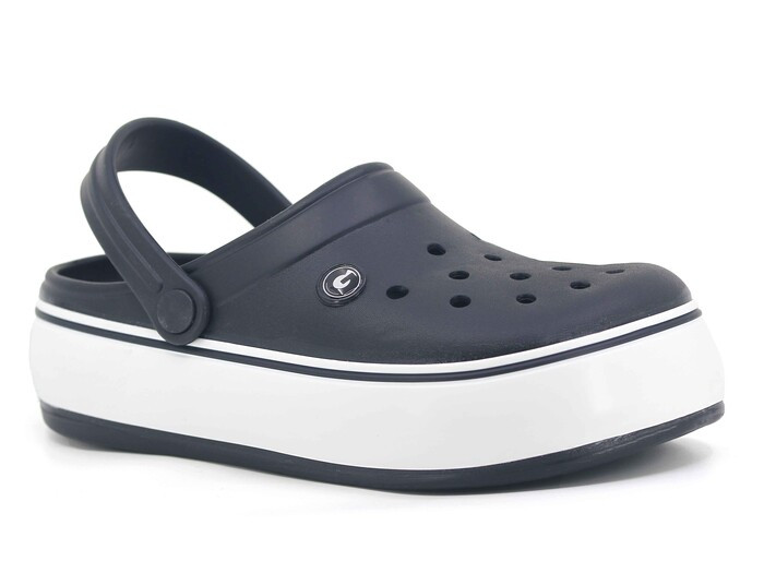 Soylu Zenne 812G Gabi Kutulu Sargılı Cross Terlik Siyah NO 40