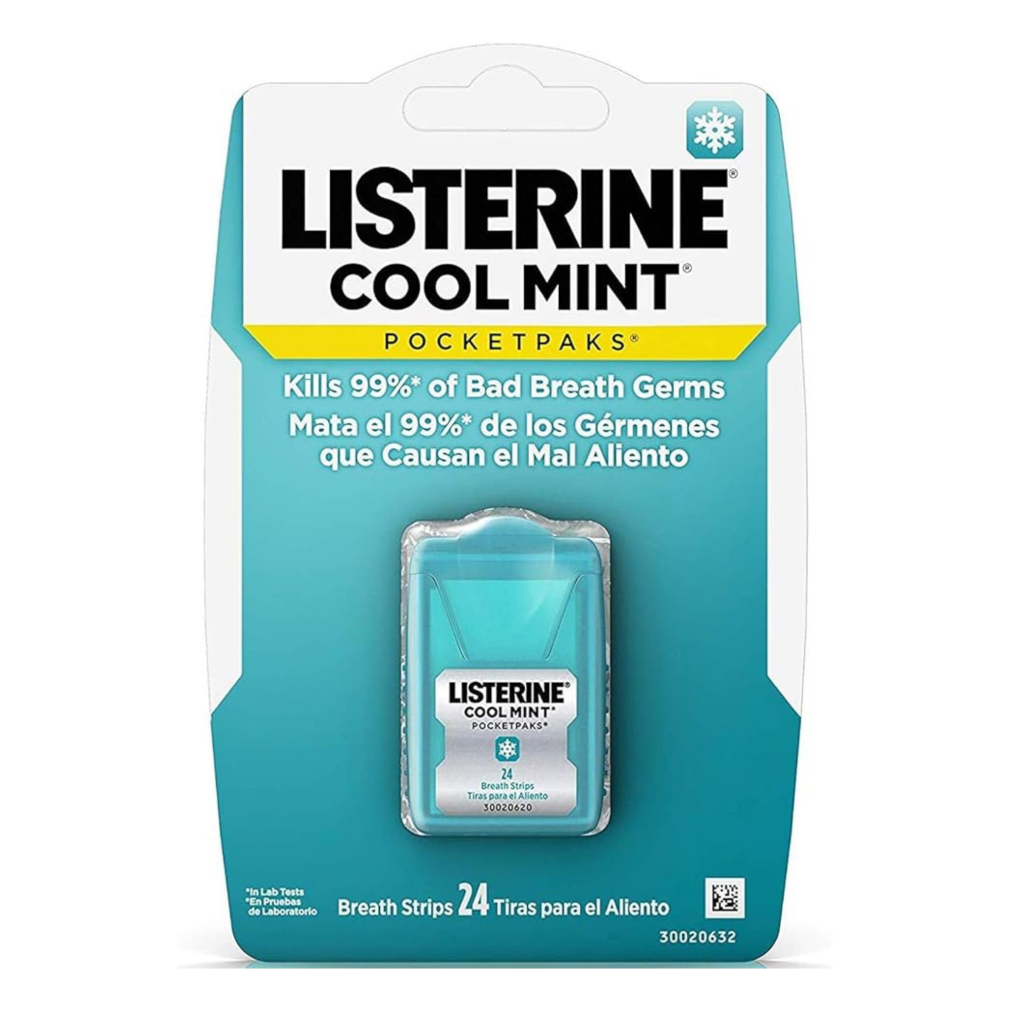 Nefes Tazeleyici Strip 24Lü Paket Listerine Cool Mint