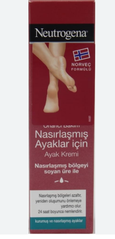 Ayak Kremi 50 ml Norveç formüllü nasırlanmış ayaklar