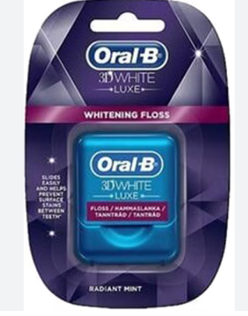 Oral B 3D White Luxe Whitening Diş İpi 35 M