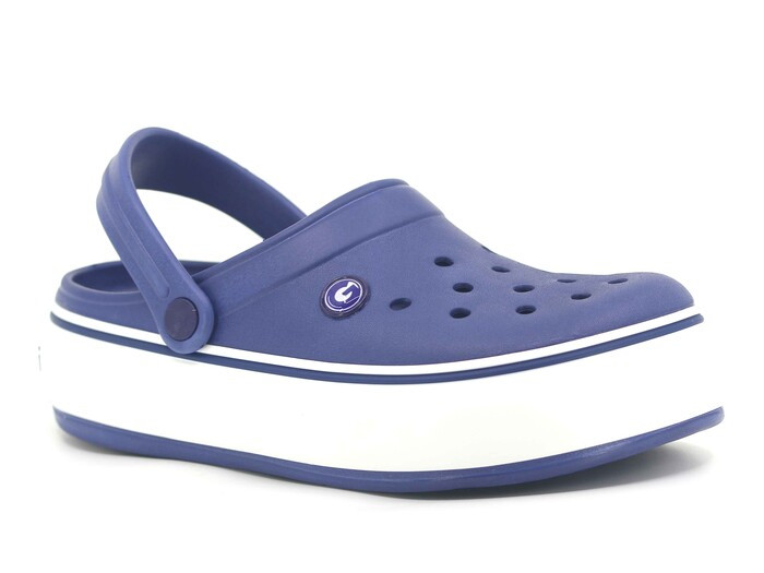 Soylu Zenne 812G Gabi Kutulu Sargılı Cross Terlik Lacivert no 36