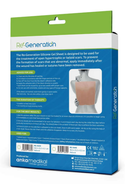 Silikon Sheet RG-3630 – 30.5×25.5×0.1 cm (1 adet) (Yapışan)