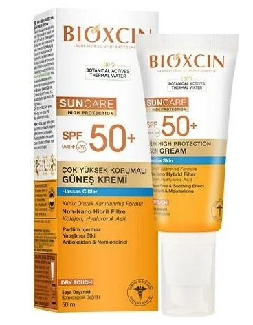 BIOXCIN SUN HASSAS GÜNEŞ KREMİ 50ML