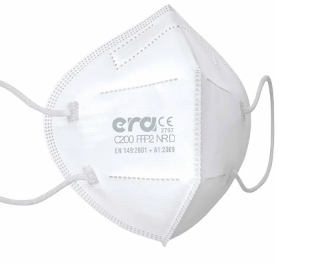 Solunum Maskesi C200 FFP2 NR Beyaz ERA 10'lu