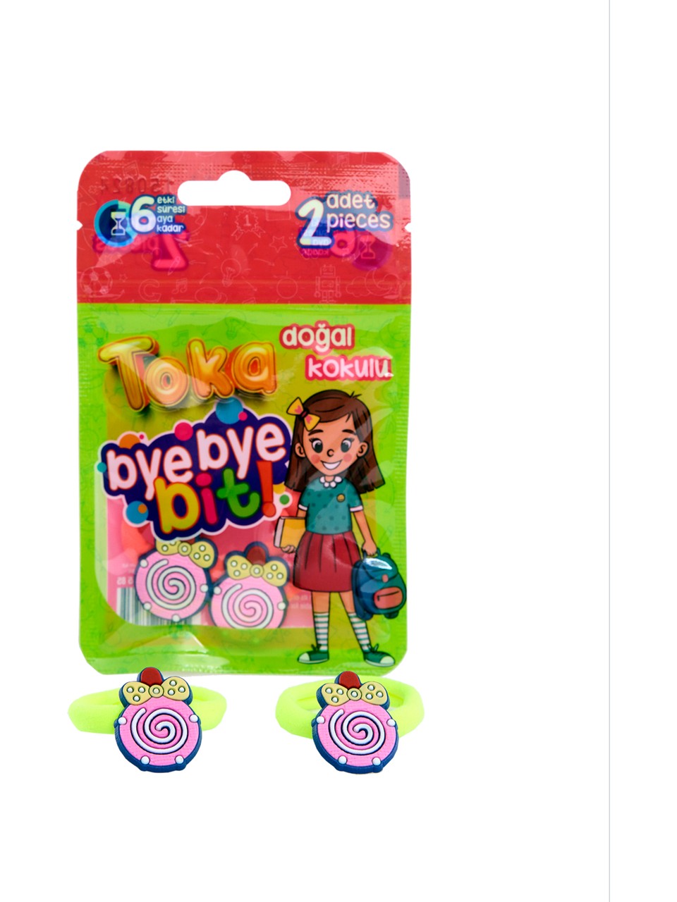 Bye Bye Bit Yeni Nesil Dogal Kokulu Bit Tokası kids