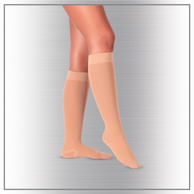 Diz Altı Burnu Kapalı Varis Çorabı 34-46 mmHg No:2