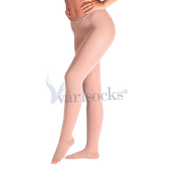 Külotlu Burnu Açık Varis Çorabı No:5