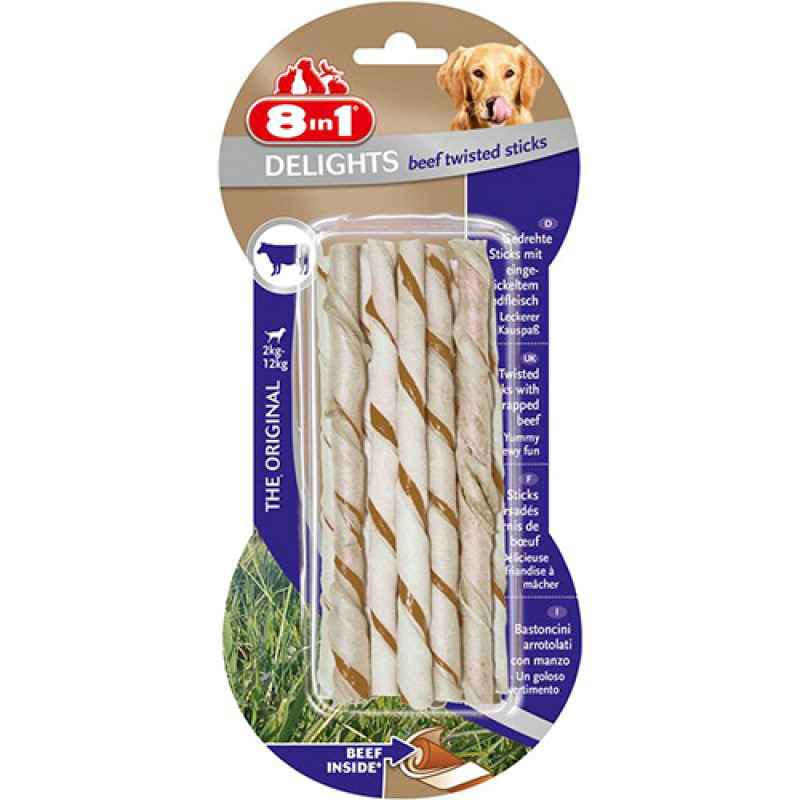 8in 1 Delight Twisted Sticks T