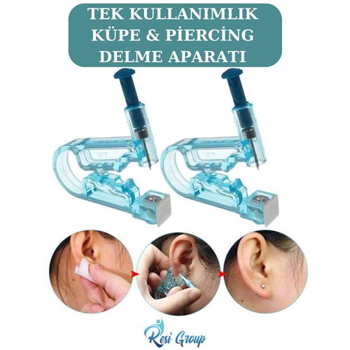 Kulak Küpe Delme Aparatı Tek Kullanımlık