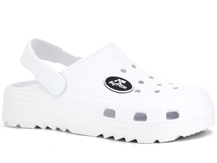 Ayfox Merdane M-2002 Eva Kutulu Cross Terlik Beyaz no 44