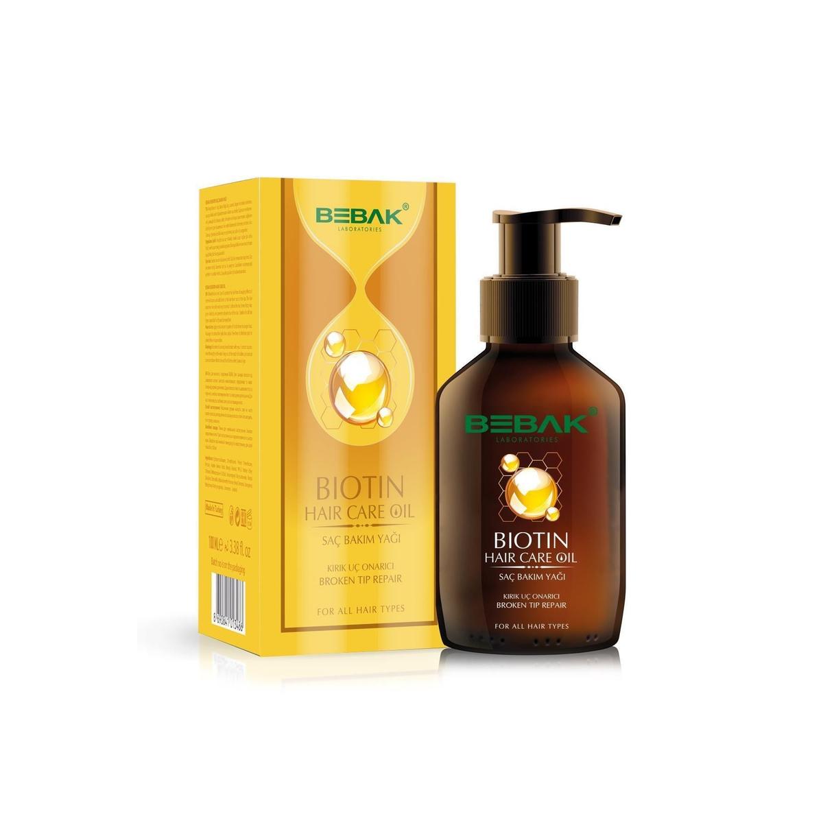 Bebak Saç Bakım Yağı Biotin Oil 100 Ml