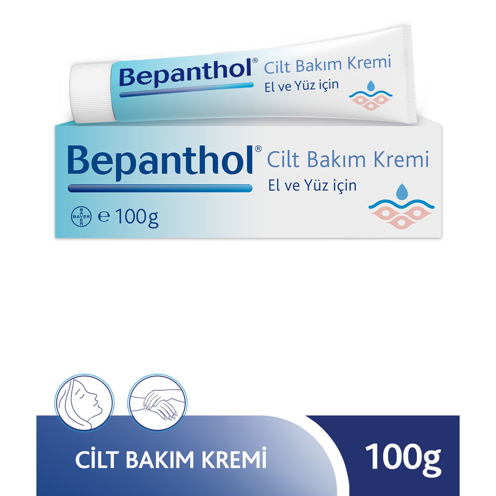 Bepanthol Cilt Bakım Kremi 100 Gr