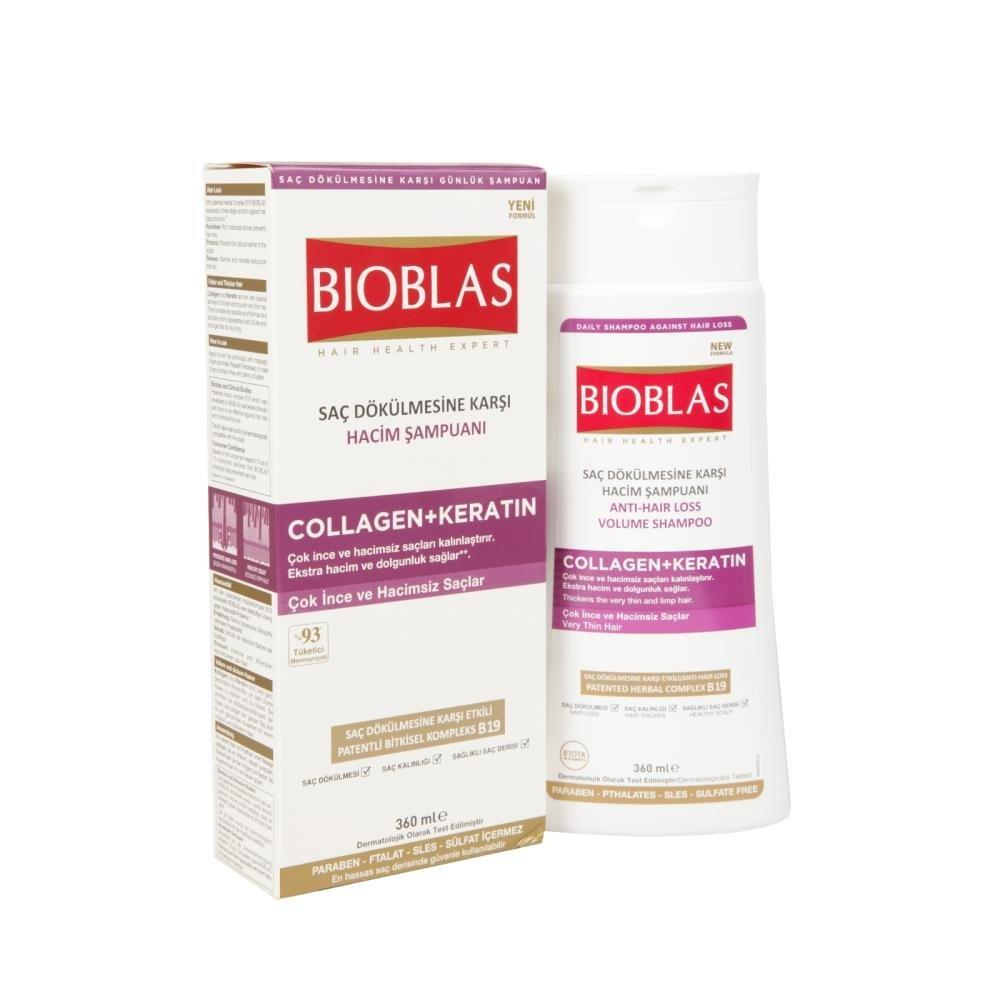 Bioblas Şampuan 360 Ml Collegen Ve Keratin Hacim
