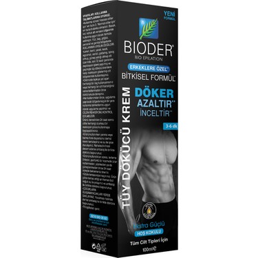 Tüy Dökücü Krem Erkek 100 Ml Bio Epilation