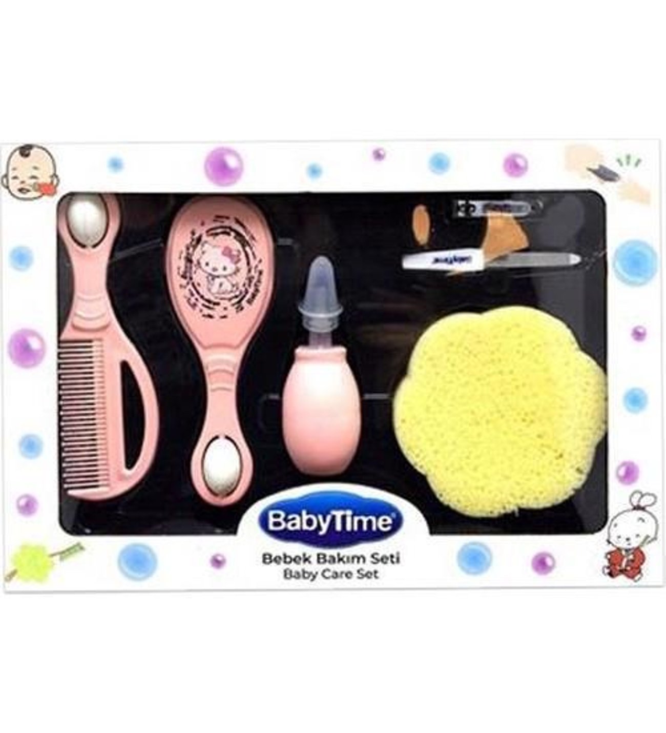 Bt 512 Bebek Bakim Seti Pembe