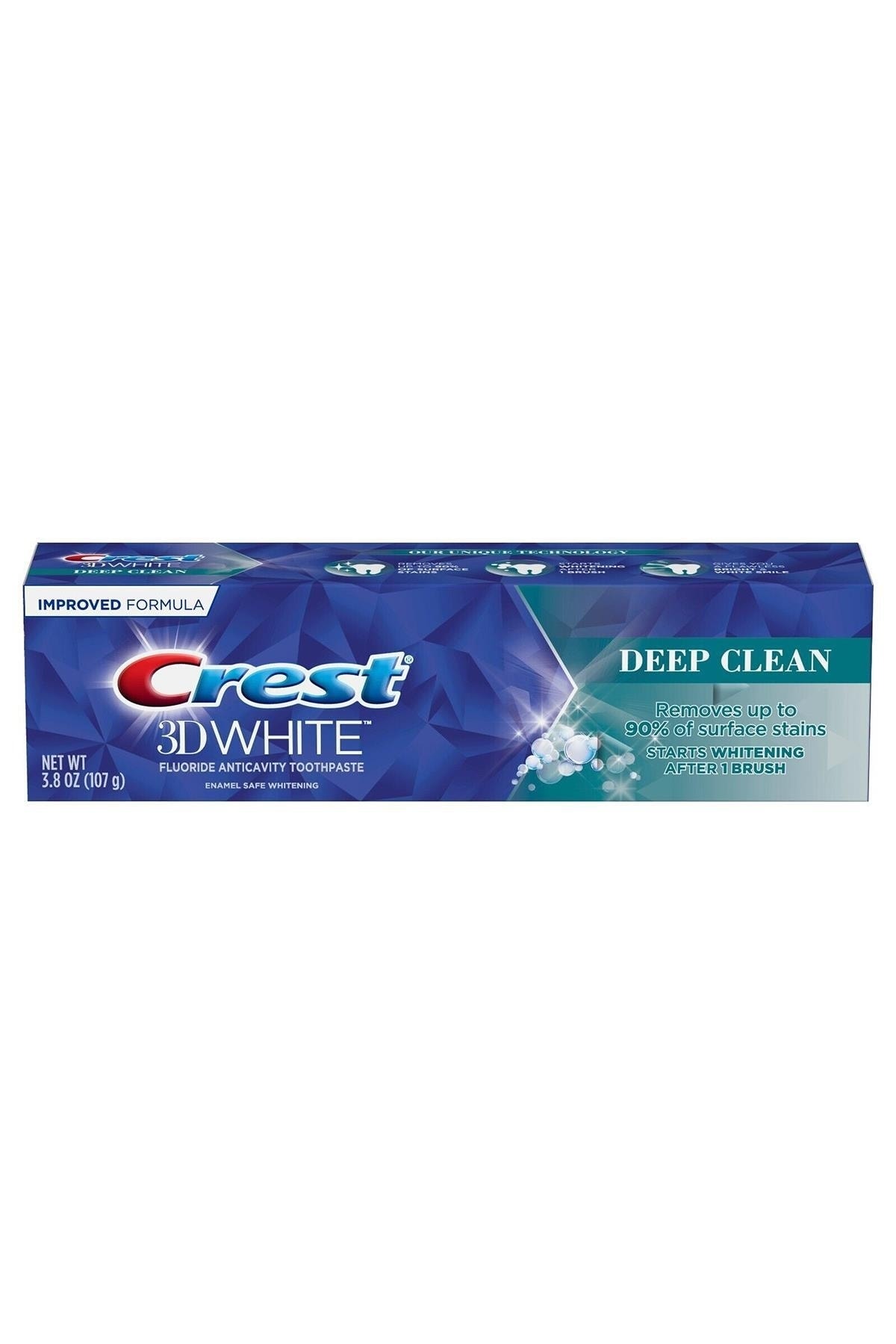 Crest 3d White Deep Clean Charcoal Diş Macunu 116 Gr