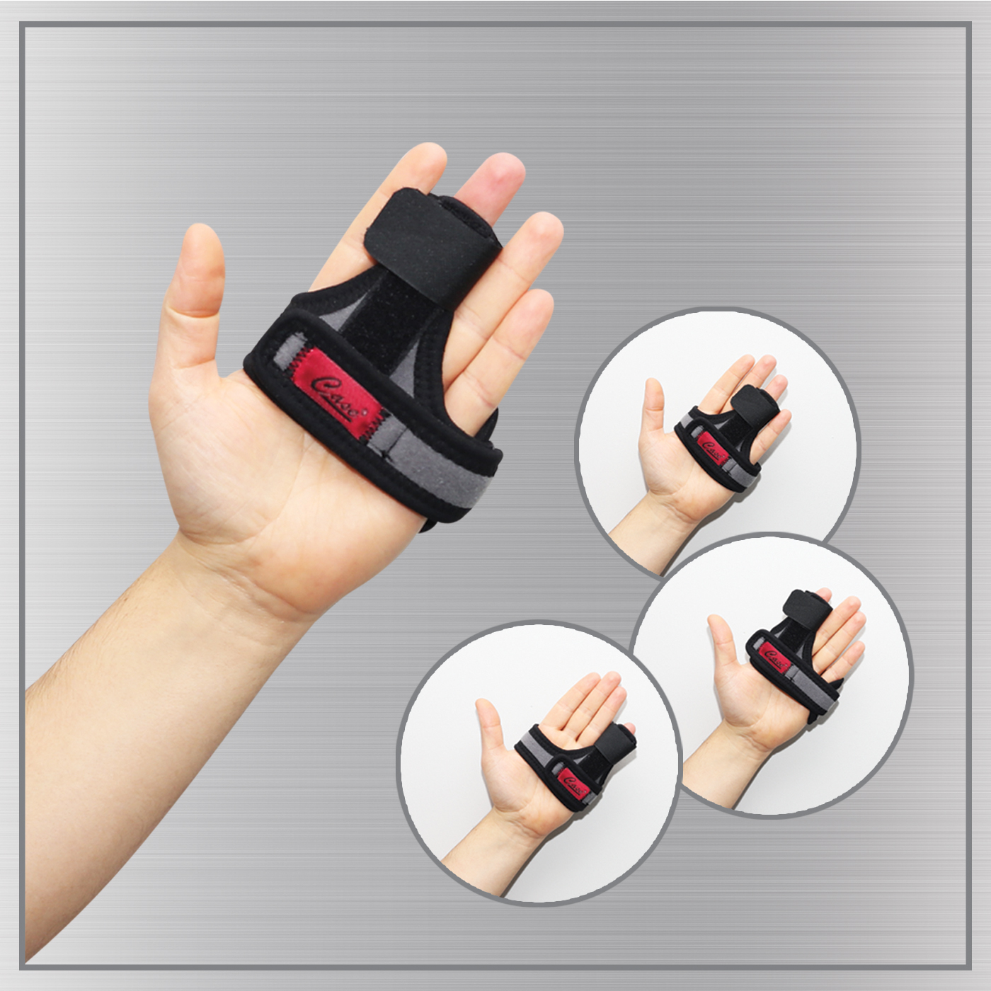 Destekli Parmak Ateli