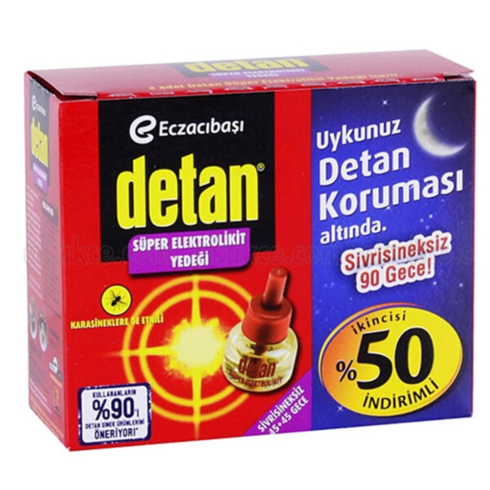 Detan Elektrolikit 2.%50 yedek 60 Gece