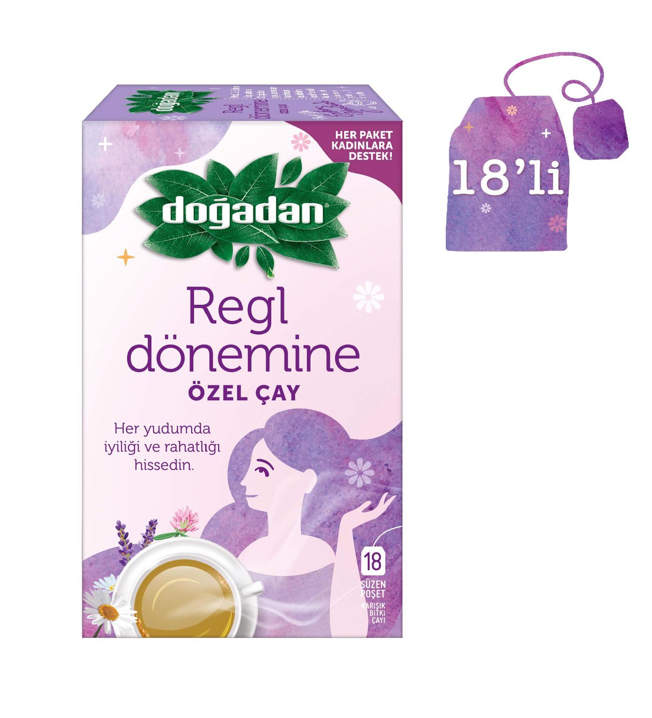 Regl Dönemine Özel Çay 20 Li