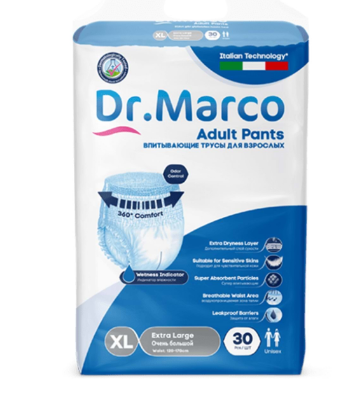 Dr.Marco Emici Külot X Large 30'Lu