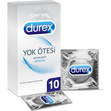 Durex Prezervatif 10 Lu Yok Ötesi Ekstra His