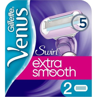 Gillette Venus Swirl Extra Smooth Kadın Tıraş Bıçağı 2 Li