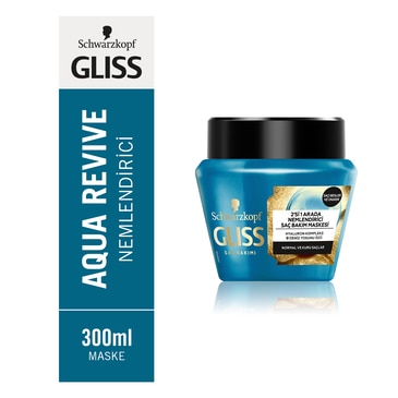 Gliss Saç Maskesi 300 Ml Aqua Revive