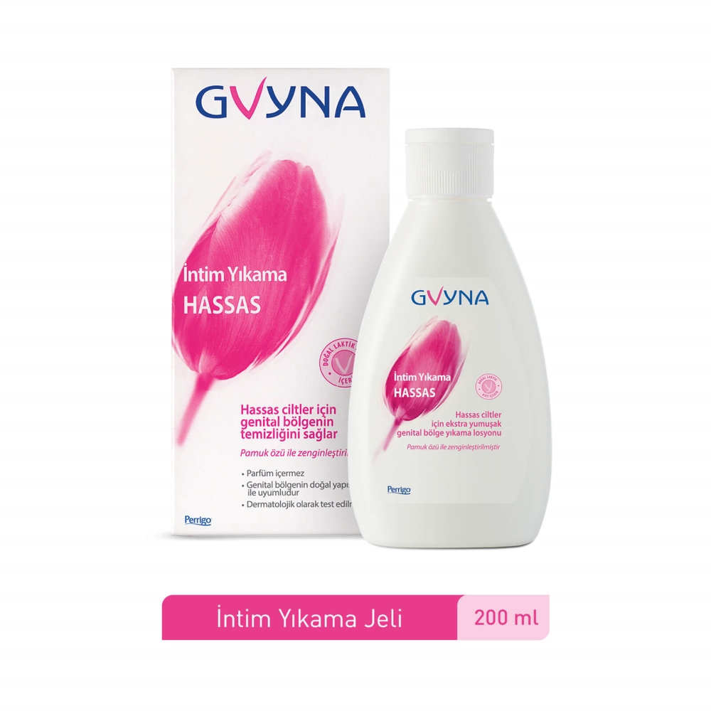 Gvyna İntim Yıkama Jeli 200 Ml Hassas