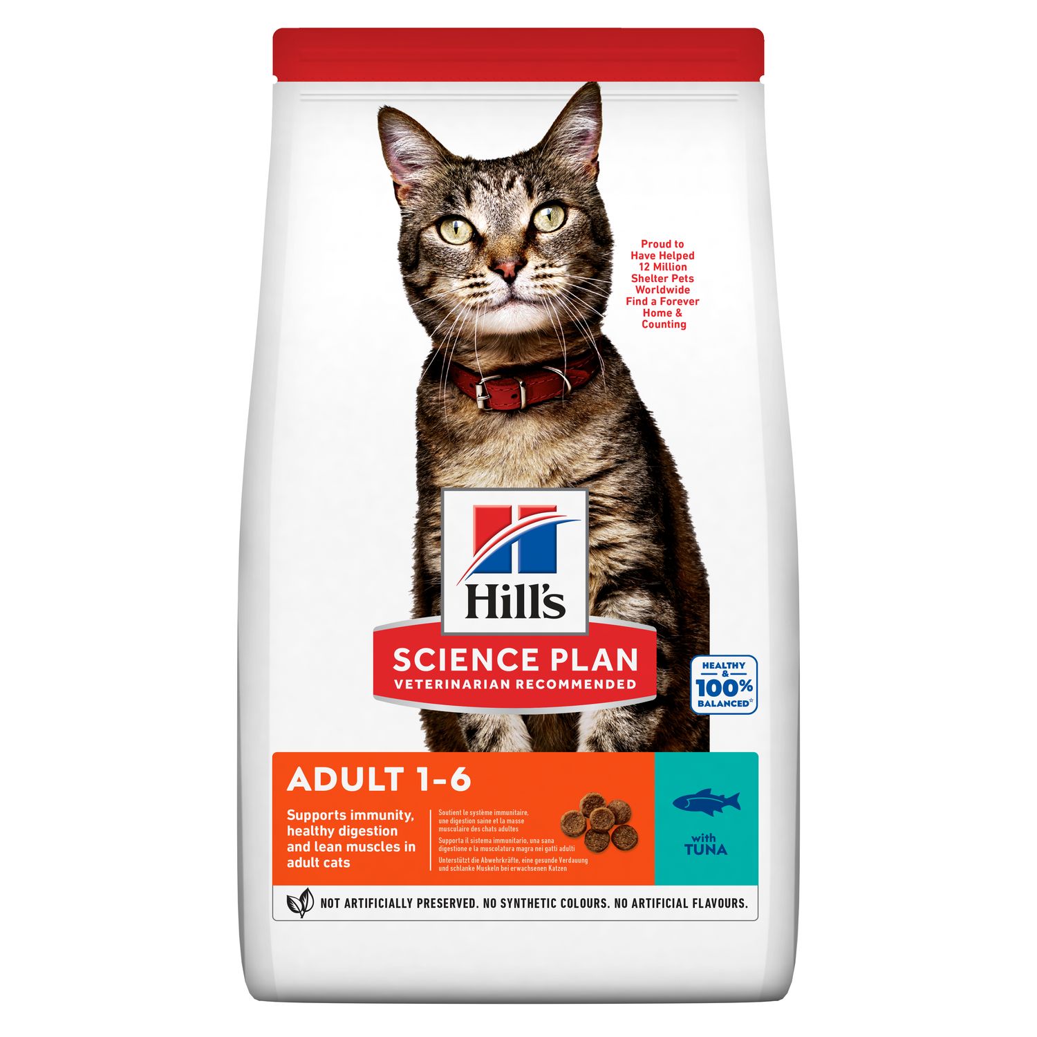 Hill's Science Plan Optimal Care Ton Balıklı Yetişkin Kedi Maması 1,5kg