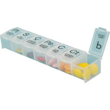 İlaç kutusu 7 Gözlü