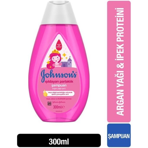 Johnsons Baby Şampuan 300 Ml Işıldayan Parlaklık Serisi