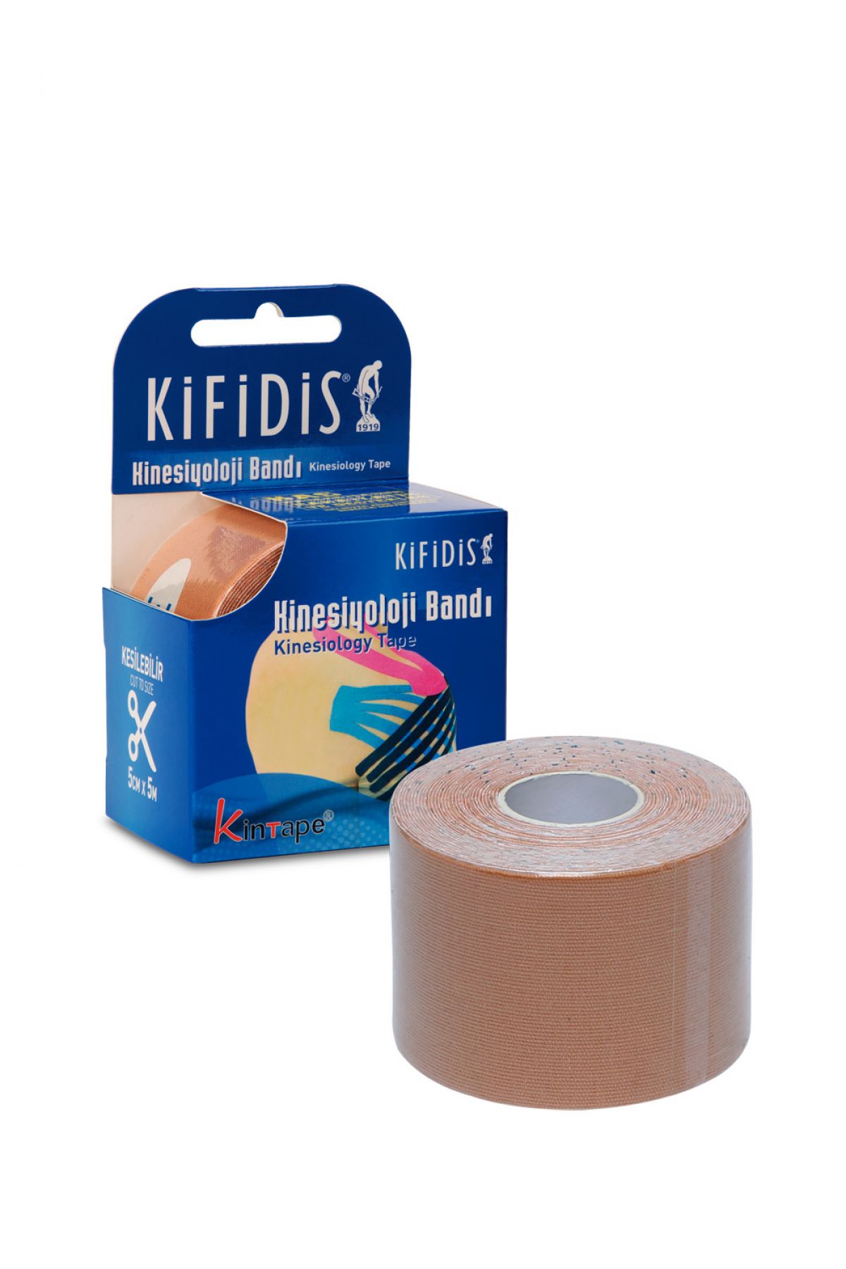 Kinesio Agrı Bandı 5cmx5m Bej