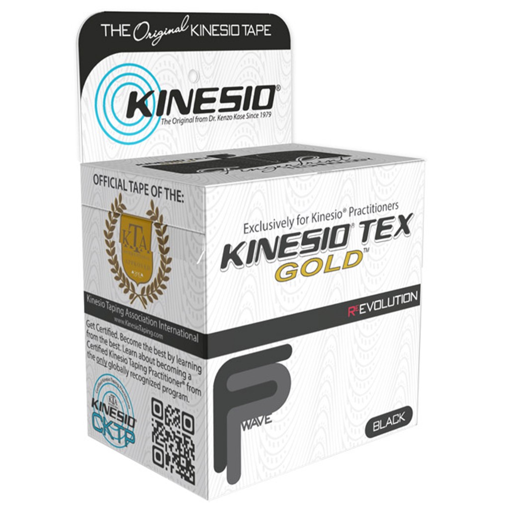 Kinesio Tex Gold 5 Cm X 5 M- Black Fp