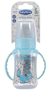Kulplu Pp Biberon (Silikon Kiraz Uçlu)  150 Ml Bt070