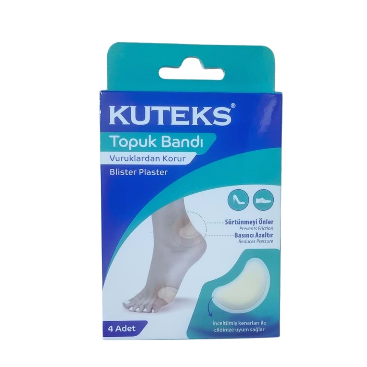 Kuteks Topuk Bandı 4lü
