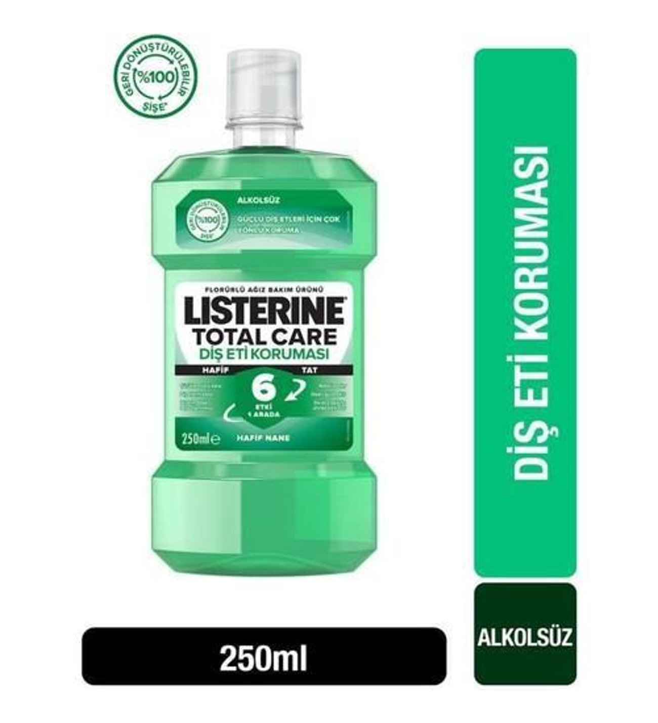Listerine 250 Ml Diş Eti Bakımı Hafif Tat