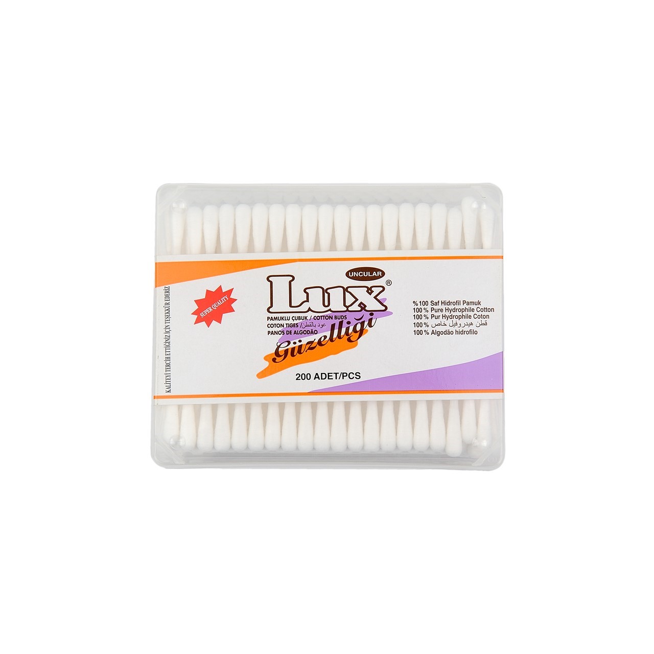 Pamuk.Çubuk Kare 200lü