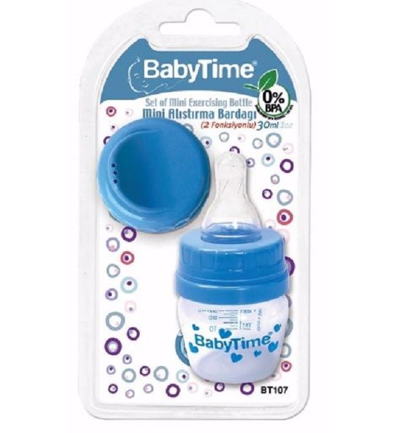 Mini Alıştırma Bardağı (2 Fonk.)  30 Ml Bt107