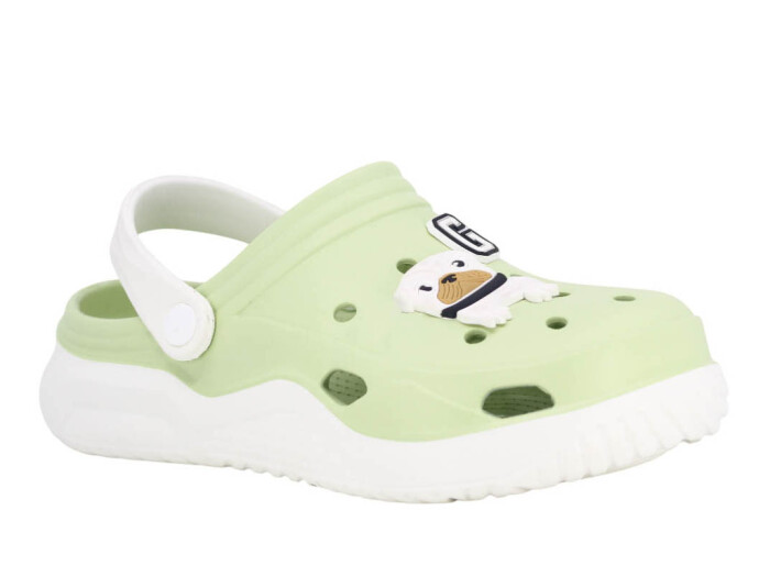 Monapicco Zenne Stella Cross Terlik Beyaz - Çağla Yeşili no 37