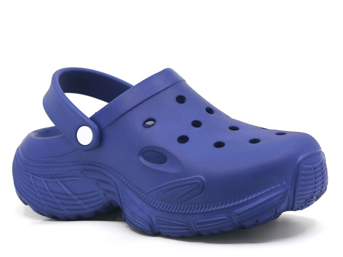 Monapicco Zenne Zümrüt Düz Eva Kutulu Cross Terlik Lacivert no 39