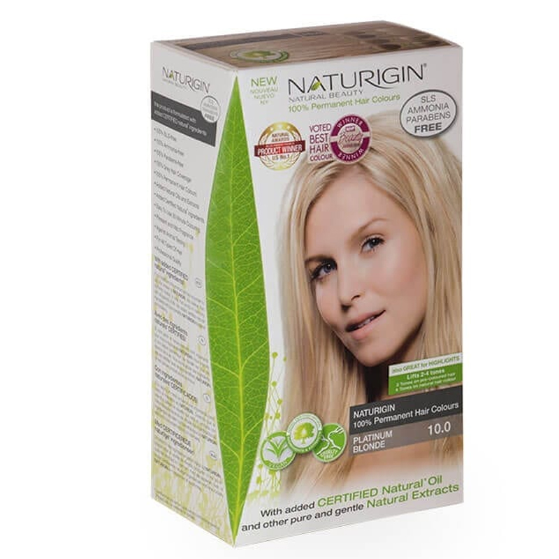 Organik İçerikli Saç Boyası 10.0 Platin Sarısı