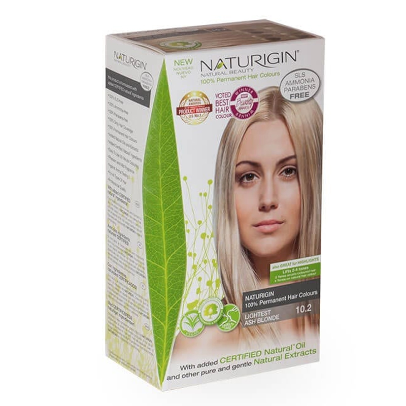 Organik İçerikli Saç Boyası 10.2 Çok Açık Kül Sarısı