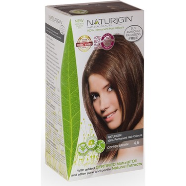 Organik İçerikli Saç Boyası 4.6 Bakır Kahverengi