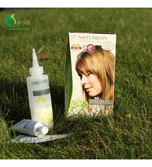 Organik İçerikli Saç Boyası 7.0 Doğal Orta Sarı