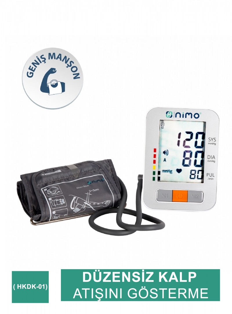 Kol Tipi Tam Otomatik Konuşan Dijital Tansiyon Aleti